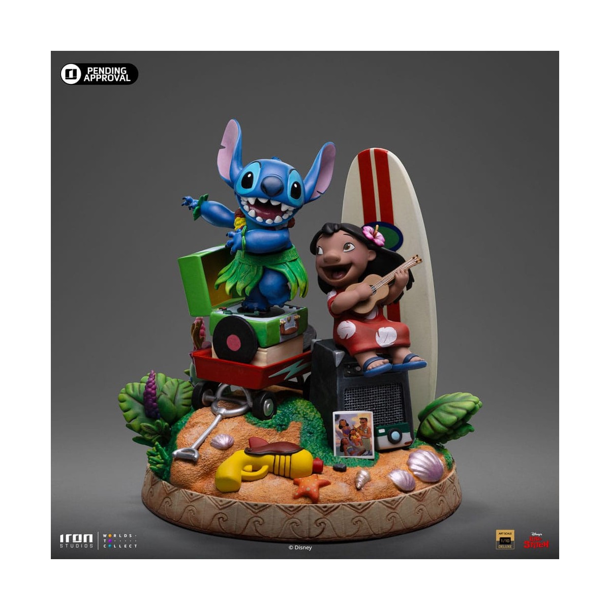 Iron Studios - Disney - Lilo & Stitch Deluxe Art Escala 1/10