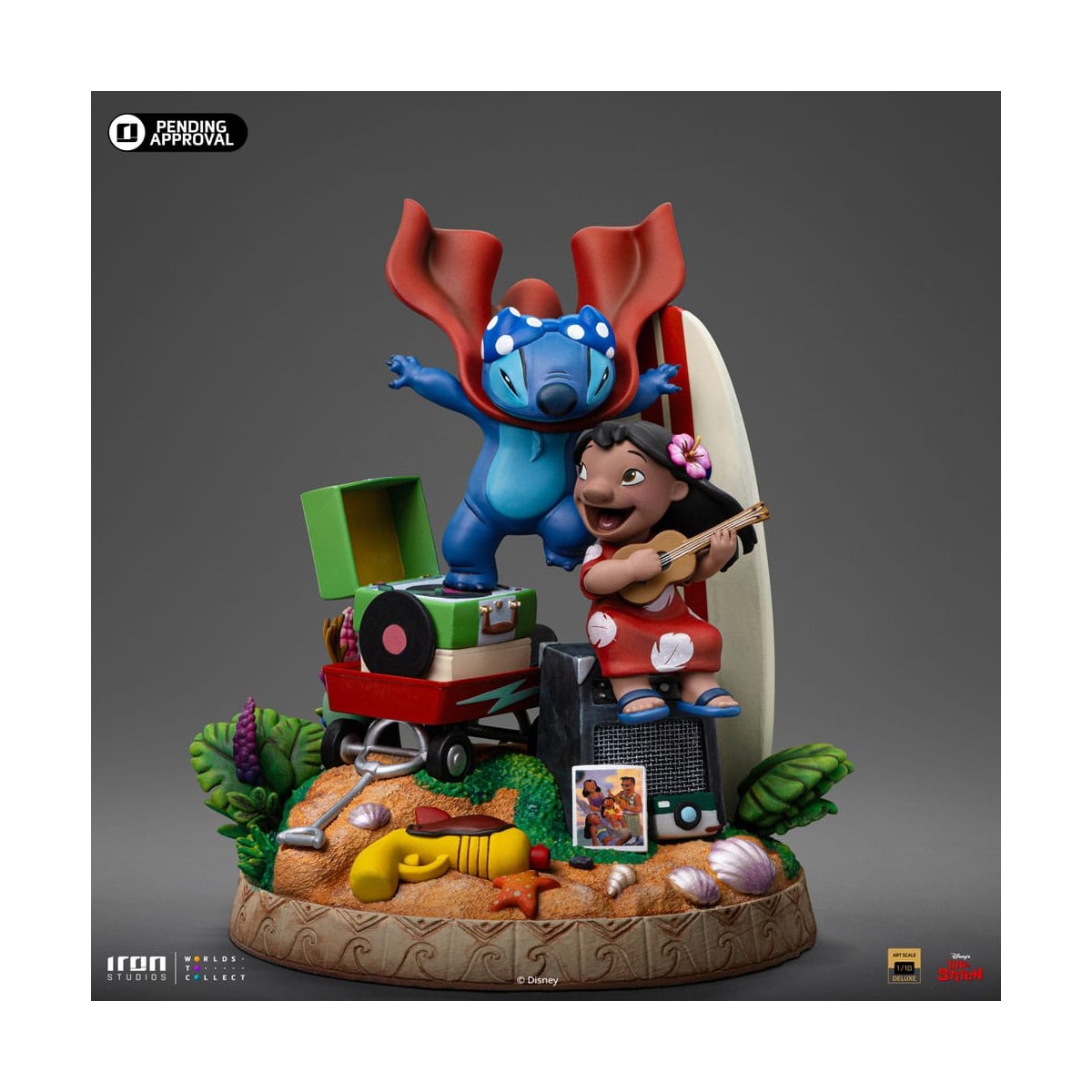 Iron Studios - Disney - Lilo & Stitch Deluxe Art Escala 1/10