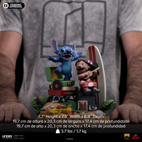 Iron Studios - Disney - Lilo & Stitch Deluxe Art Escala 1/10