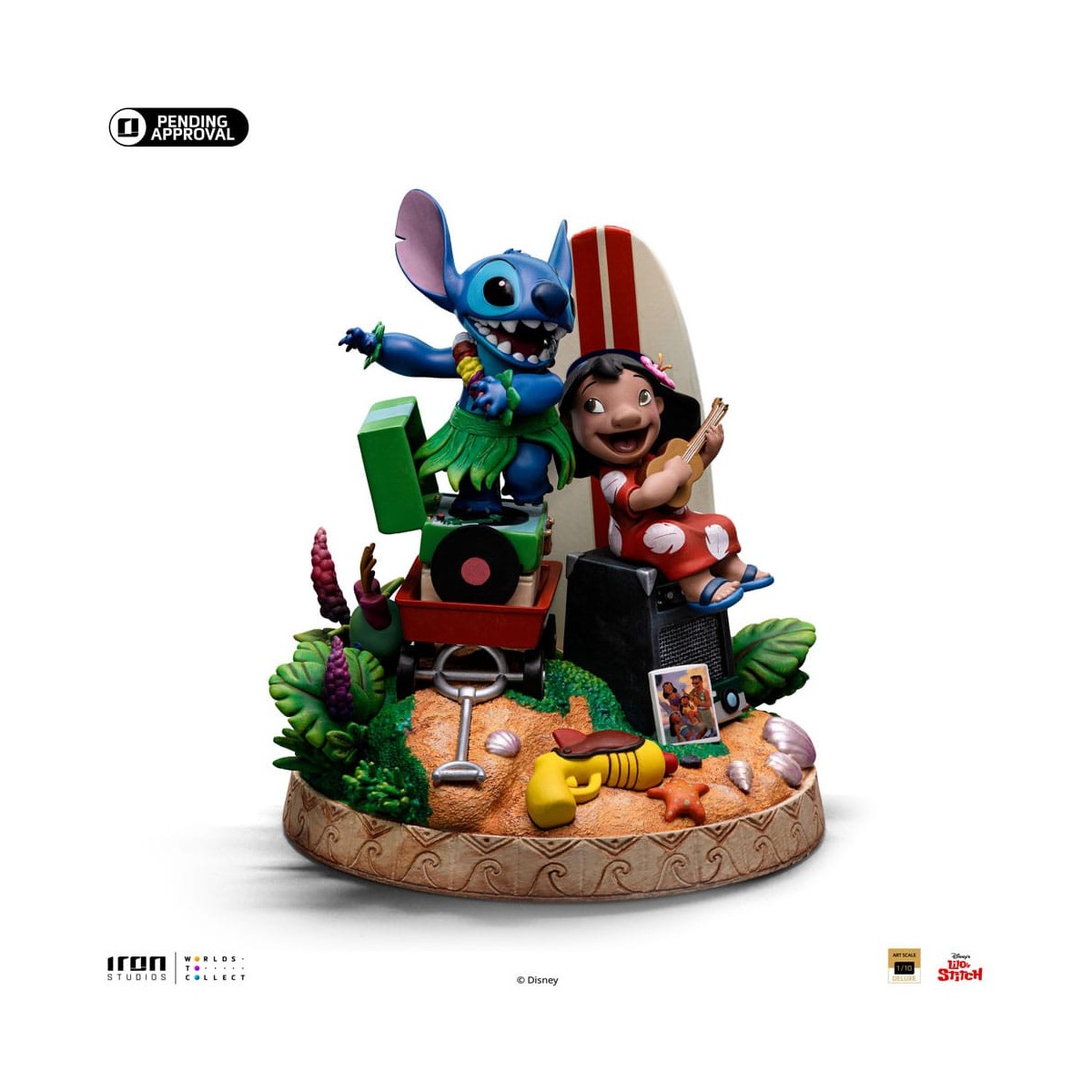 Iron Studios - Disney - Lilo & Stitch Deluxe Art Escala 1/10