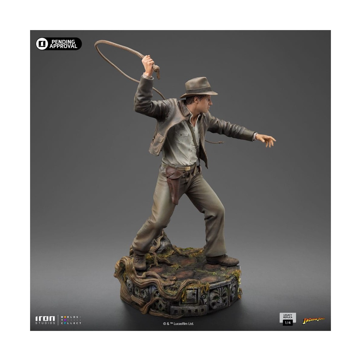 Iron Studios - Réplica del Legado de Indiana Jones 1/4