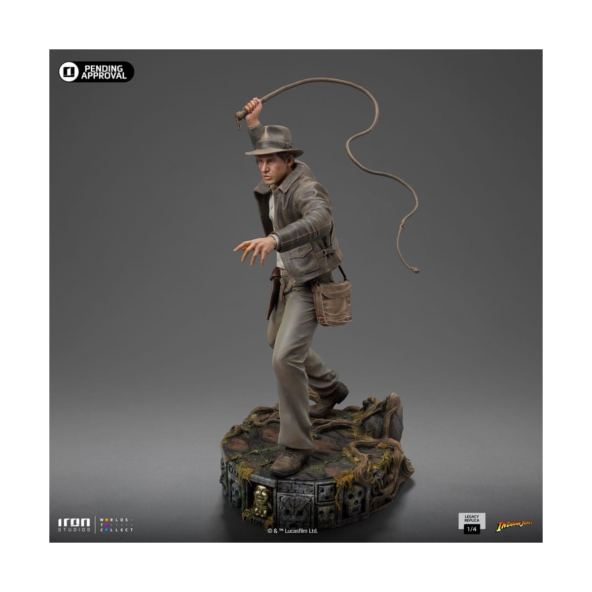 Iron Studios - Réplica del Legado de Indiana Jones 1/4