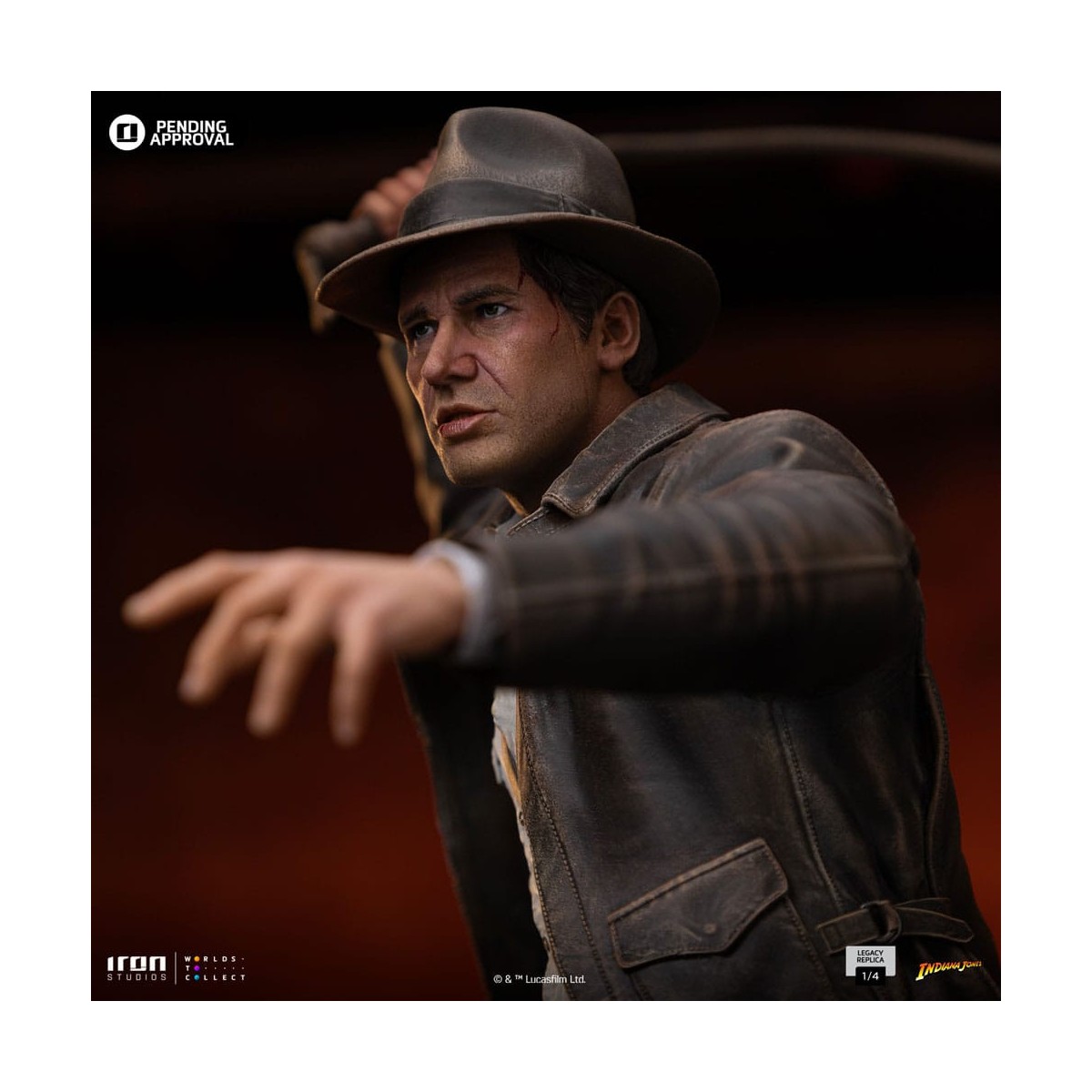 Iron Studios - Réplica del Legado de Indiana Jones 1/4