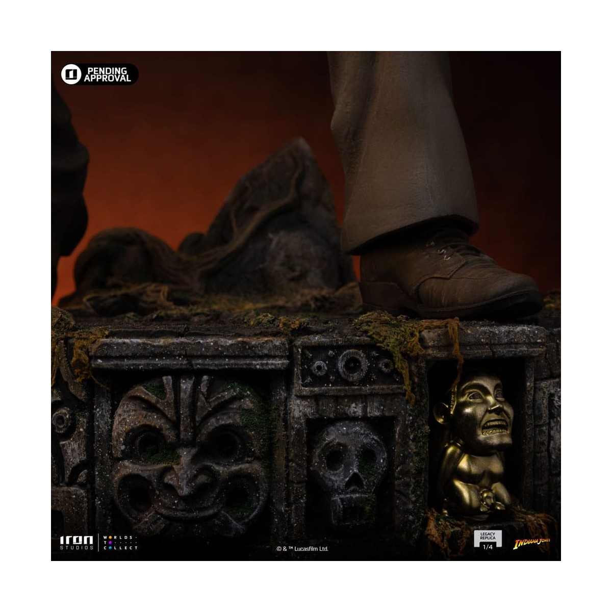 Iron Studios - Réplica del Legado de Indiana Jones 1/4