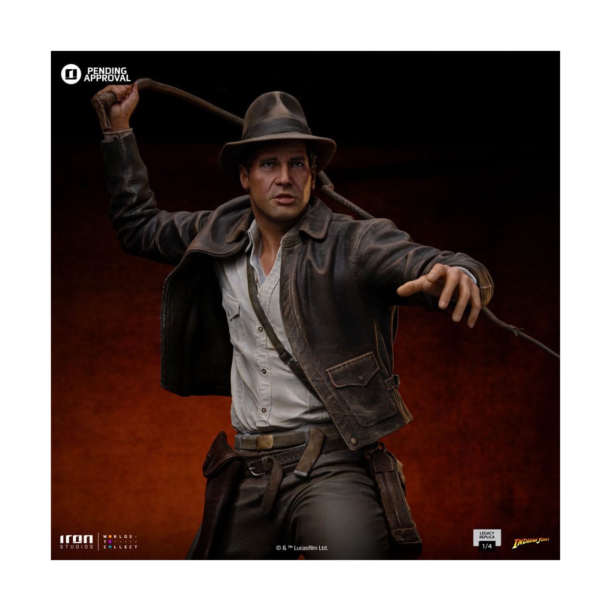 Iron Studios - Réplica del Legado de Indiana Jones 1/4