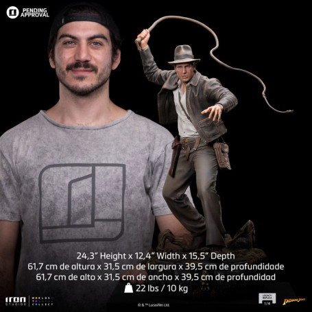 Iron Studios - Réplica del Legado de Indiana Jones 1/4