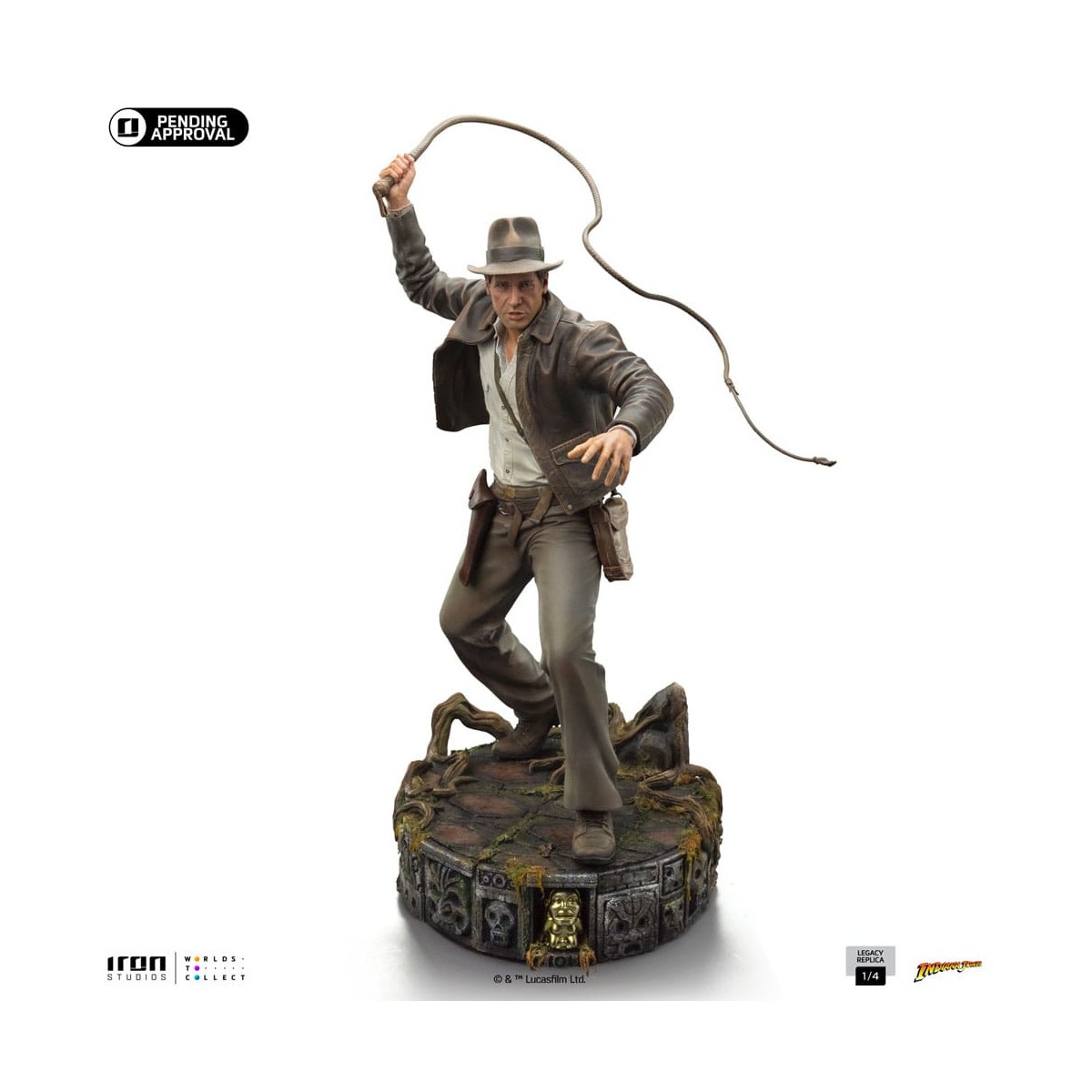 Iron Studios - Réplica del Legado de Indiana Jones 1/4
