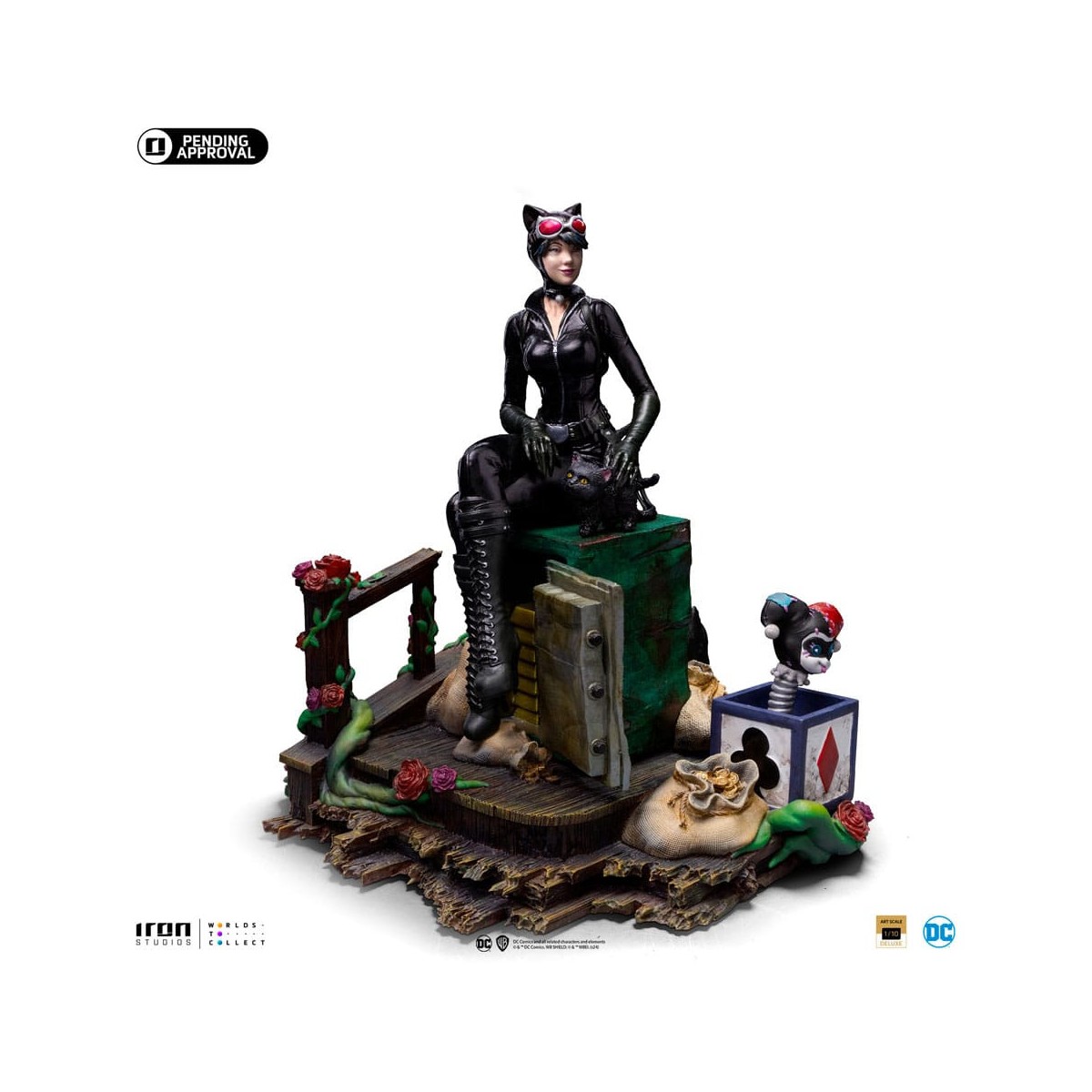 Iron Studios DC Comics - Catwoman (Gotham City Sirens) Deluxe Arts Escala 1/10