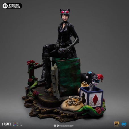 Iron Studios DC Comics - Catwoman (Gotham City Sirens) Deluxe Arts Escala 1/10