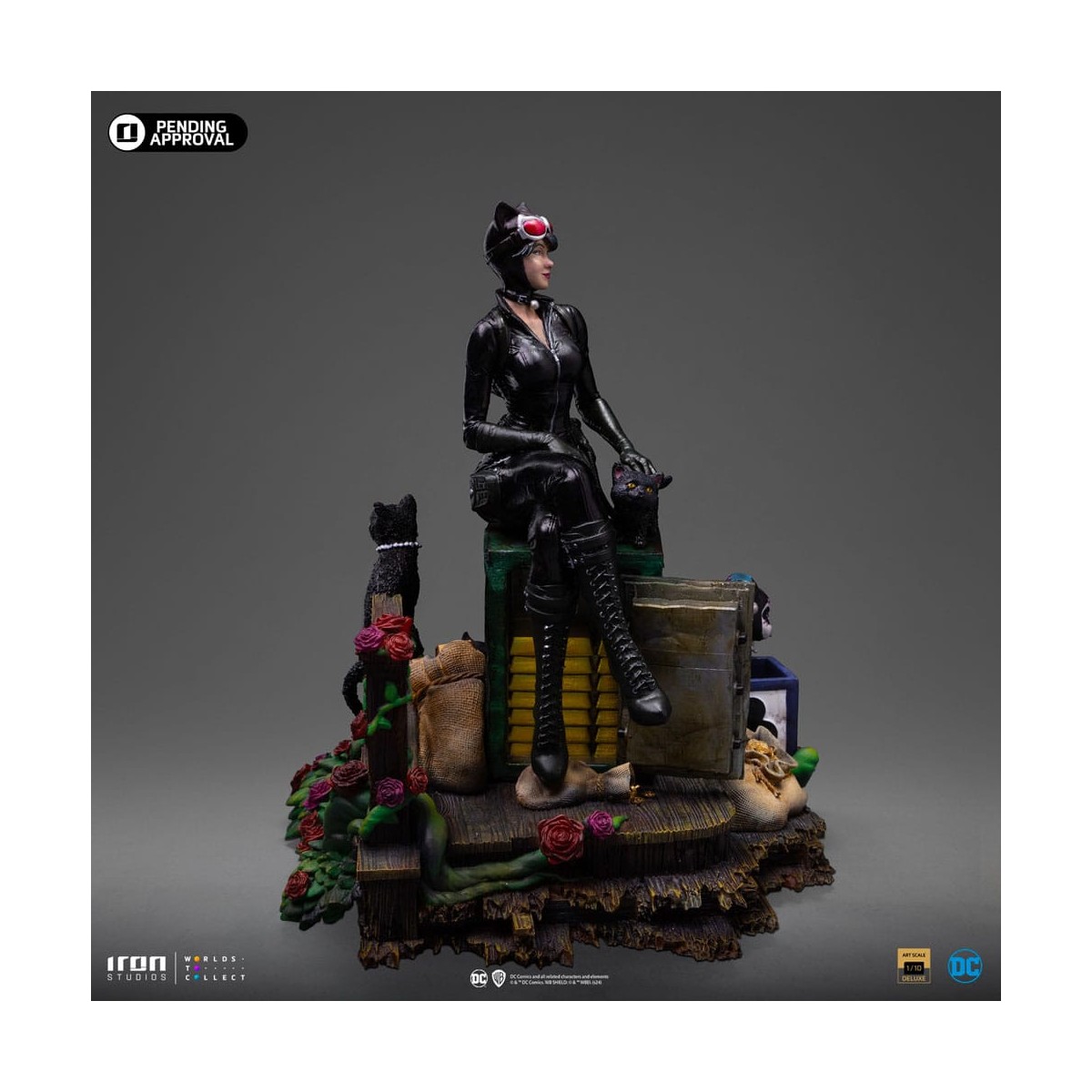 Iron Studios DC Comics - Catwoman (Gotham City Sirens) Deluxe Arts Escala 1/10