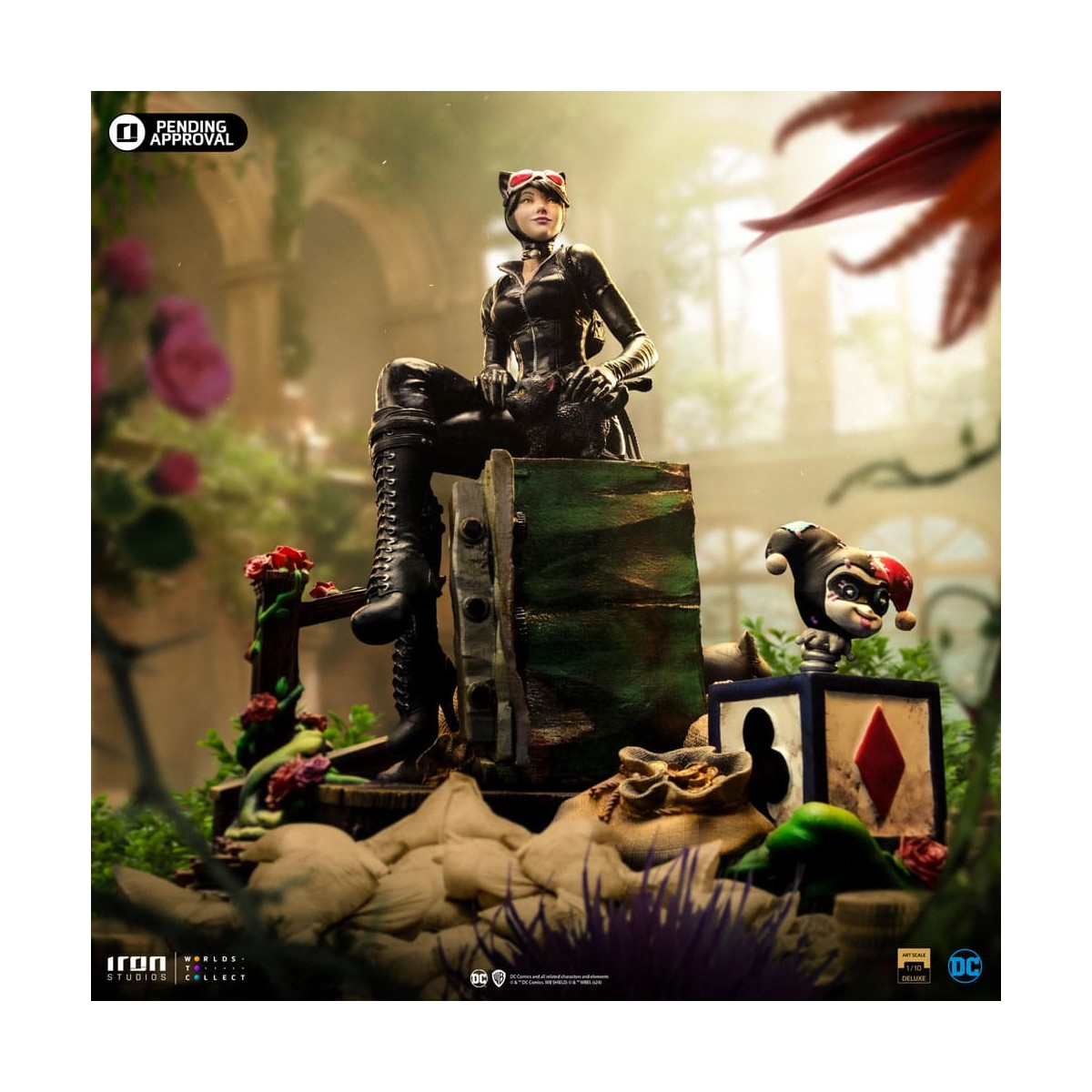 Iron Studios DC Comics - Catwoman (Gotham City Sirens) Deluxe Arts Escala 1/10