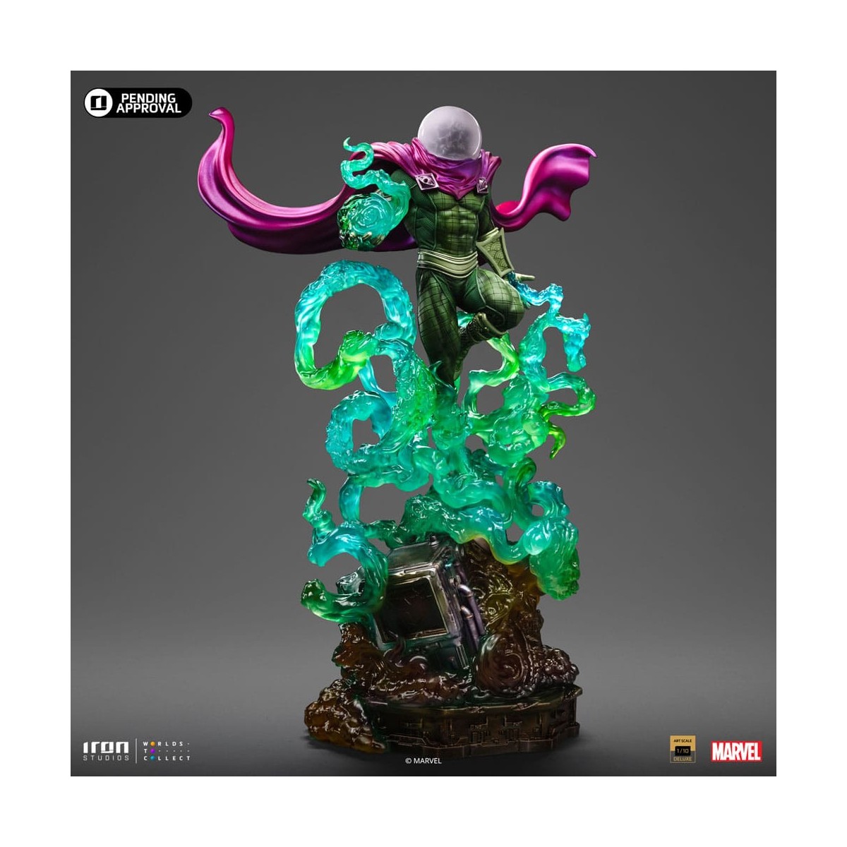 Iron Studios Marvel Comics - Spider-Man Vs Villains Mysterio Deluxe Art Scale