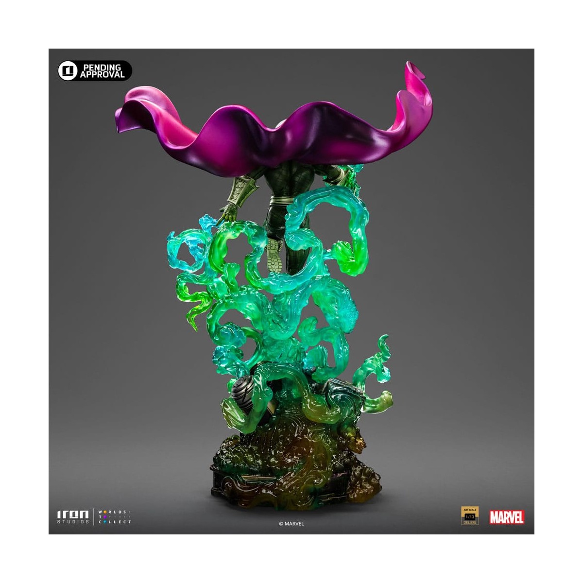 Iron Studios Marvel Comics - Spider-Man Vs Villains Mysterio Deluxe Art Scale