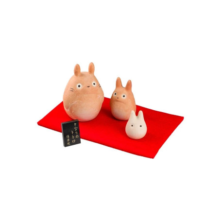 Maison Ghibli - Tres estatuillas de Totoro Shigaraki - Mi vecino Totoro