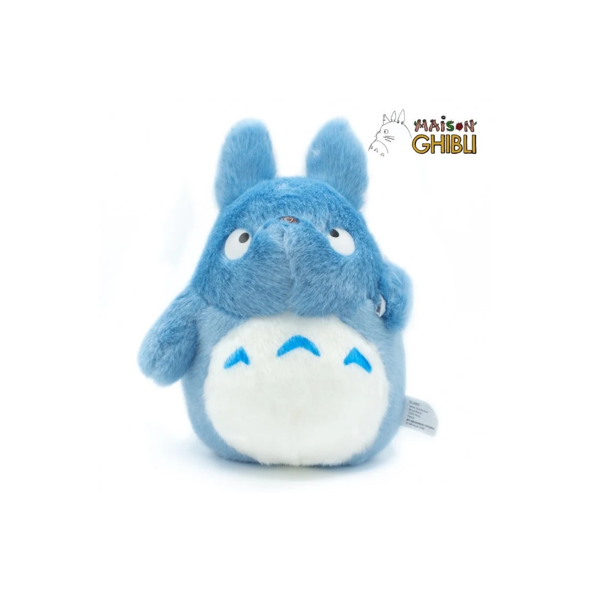 Maison Ghibli Peluche Totoro azul con paquete - Mon Voisin Totoro