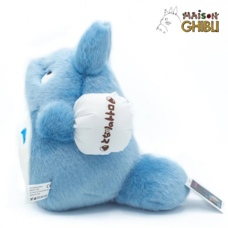 Maison Ghibli Peluche Totoro azul con paquete - Mon Voisin Totoro