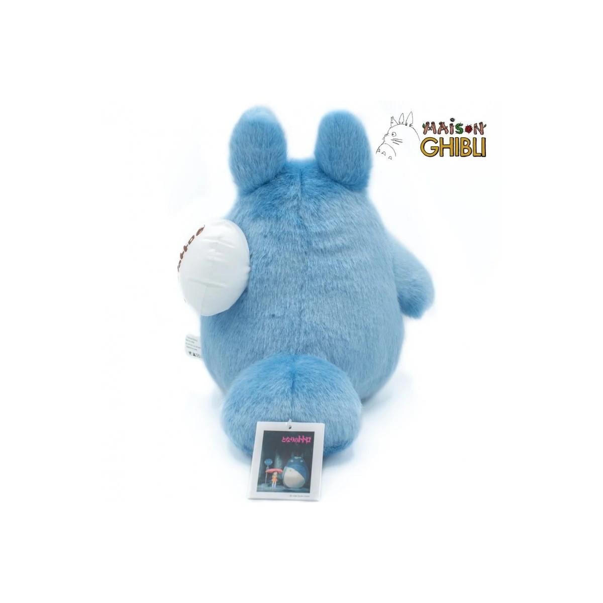 Maison Ghibli Peluche Totoro azul con paquete - Mon Voisin Totoro