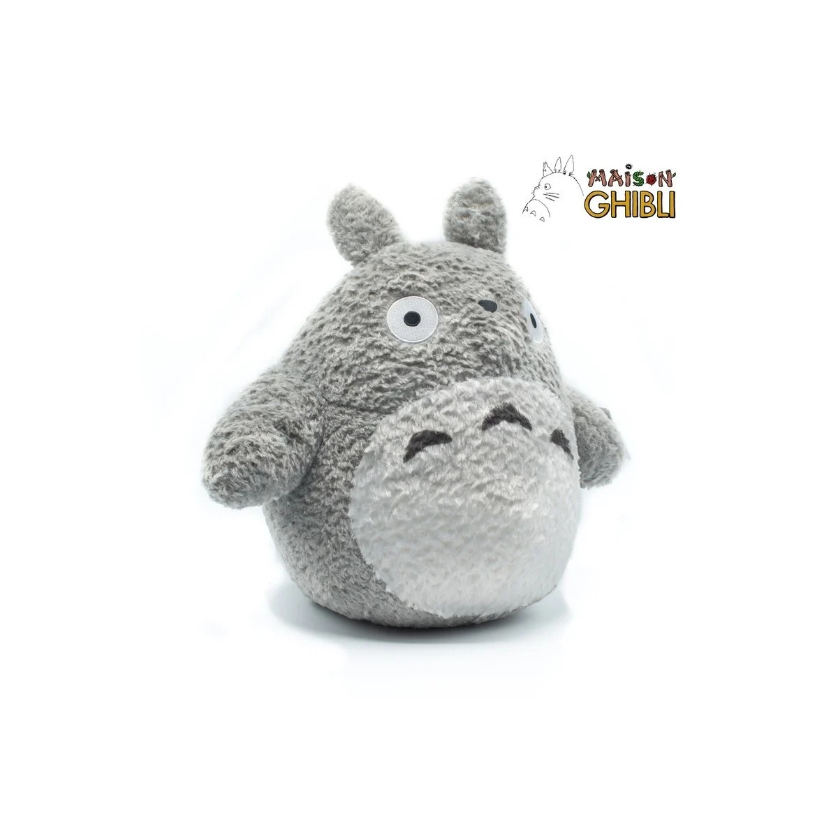 Maison Ghibli Totoro Peluche Gris Fluffy - GRANDE - Mi Vecino Totoro