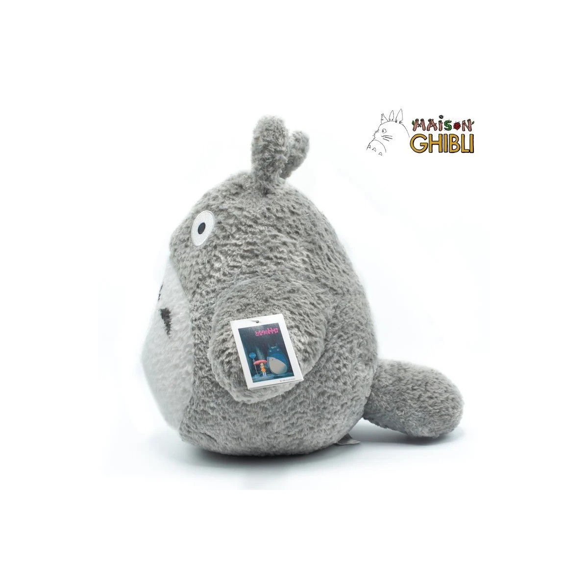 Maison Ghibli Totoro Peluche Gris Fluffy - GRANDE - Mi Vecino Totoro