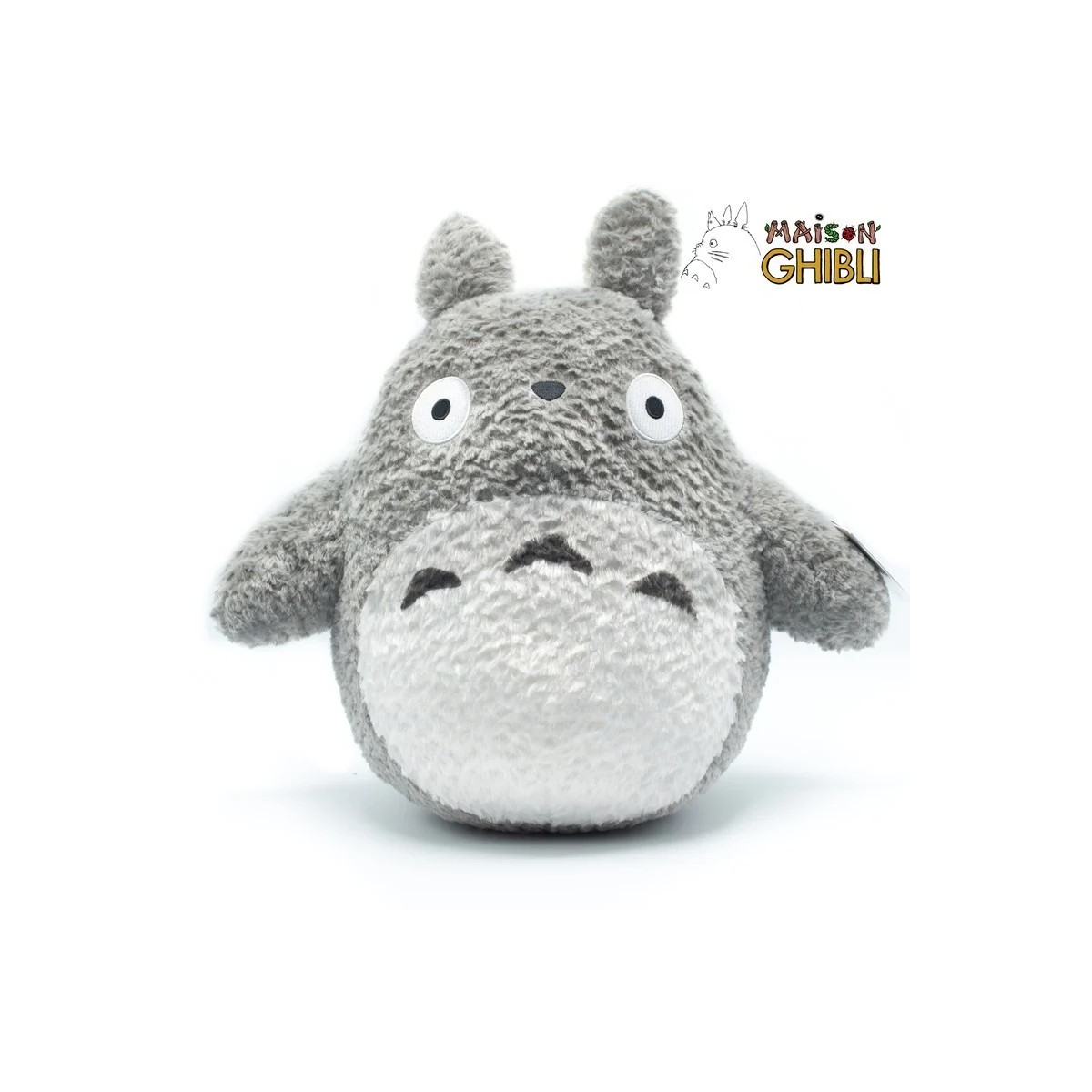 Maison Ghibli Totoro Peluche Gris Fluffy - GRANDE - Mi Vecino Totoro