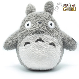 Maison Ghibli Totoro Peluche Gris Fluffy - GRANDE - Mi Vecino Totoro