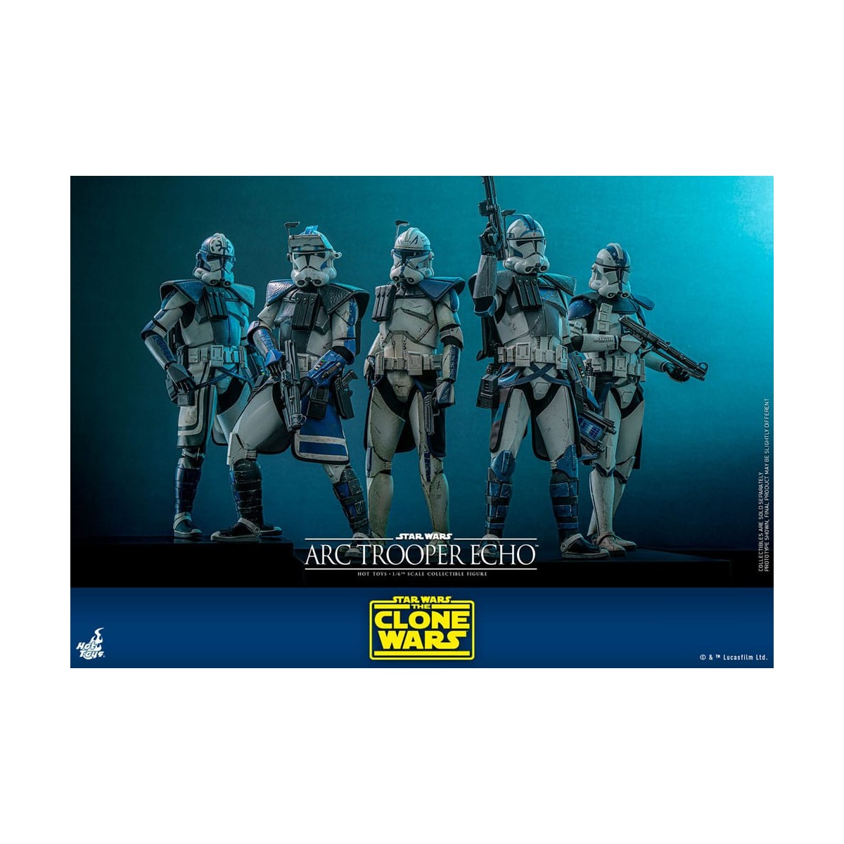 Hot Toys Star Wars - Clone Trooper Echo - The Clone Wars 1/6