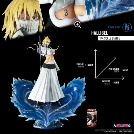Kitsune - Estatua HALLIBEL 1/4 - Bleach