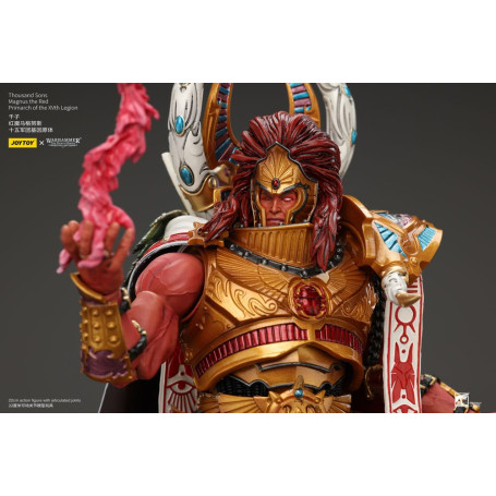 JoyToy Space Marines - Mil hijos Magnus el Primarca Rojo de la XV Legión - 1/18 - Warhammer La Herejía de Horus