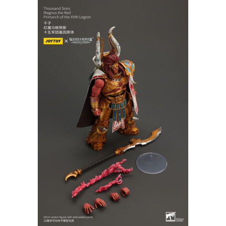 JoyToy Space Marines - Mil hijos Magnus el Primarca Rojo de la XV Legión - 1/18 - Warhammer La Herejía de Horus