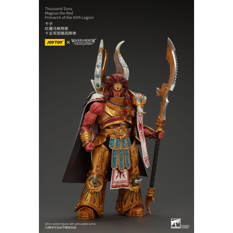 JoyToy Space Marines - Mil hijos Magnus el Primarca Rojo de la XV Legión - 1/18 - Warhammer La Herejía de Horus