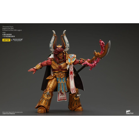 JoyToy Space Marines - Mil hijos Magnus el Primarca Rojo de la XV Legión - 1/18 - Warhammer La Herejía de Horus