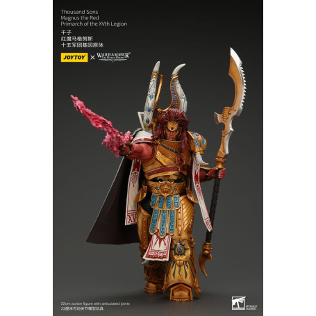 JoyToy Space Marines - Mil hijos Magnus el Primarca Rojo de la XV Legión - 1/18 - Warhammer La Herejía de Horus