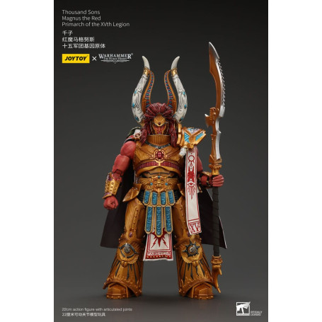 JoyToy Space Marines - Mil hijos Magnus el Primarca Rojo de la XV Legión - 1/18 - Warhammer La Herejía de Horus