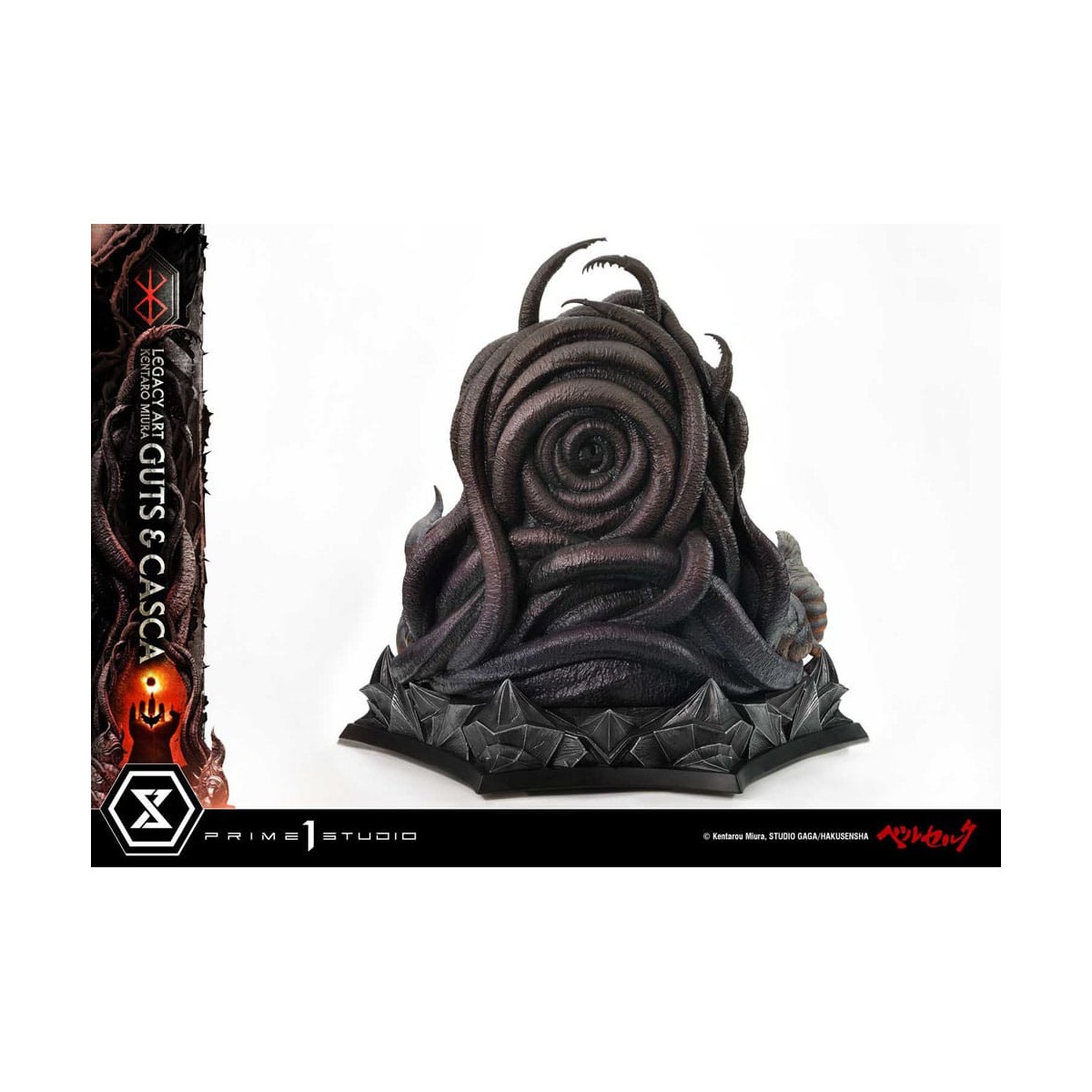 Prime 1 Studio Berserk - Kentaro Miura Legacy Art Berserker GUTS & CASCA 1/6 Scale Statue Bonus Version