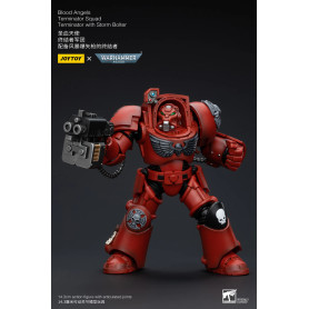 JoyToy Space Marines - Blood Angels Escuadra Terminator - Terminator con Teleport Homer 1/18 - Warhammer 40K