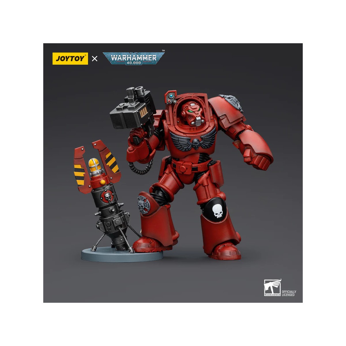 JoyToy Space Marines - Blood Angels Escuadra Terminator - Terminator con Teleport Homer 1/18 - Warhammer 40K