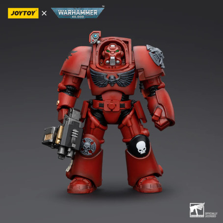 JoyToy Space Marines - Blood Angels Escuadra Terminator - Terminator con Teleport Homer 1/18 - Warhammer 40K