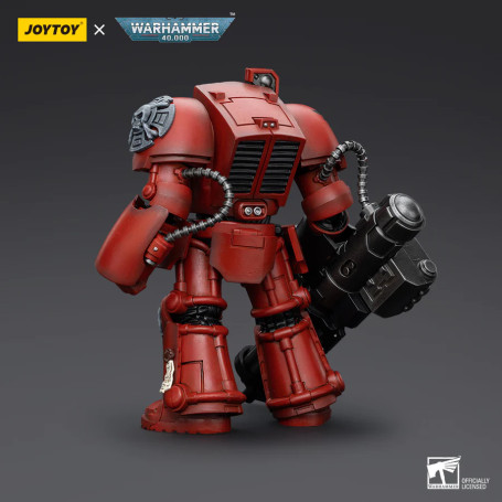 JoyToy Space Marines - Blood Angels Escuadra Terminator - Terminator con Canon de Asalto 1/18 - Warhammer 40K