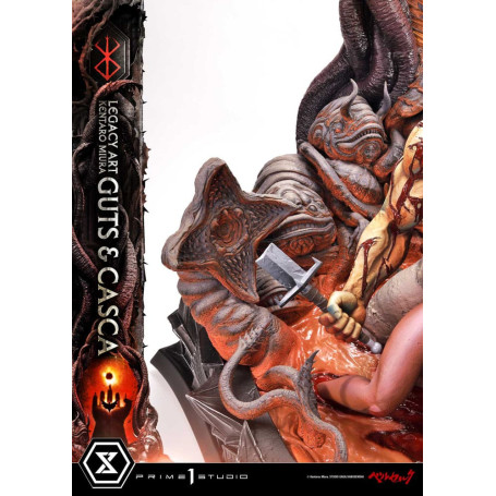 Prime 1 Studio Berserk - Kentaro Miura Legacy Art Berserker GUTS & CASCA Estatua a escala 1/6