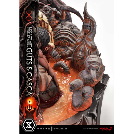 Prime 1 Studio Berserk - Kentaro Miura Legacy Art Berserker GUTS & CASCA Estatua a escala 1/6