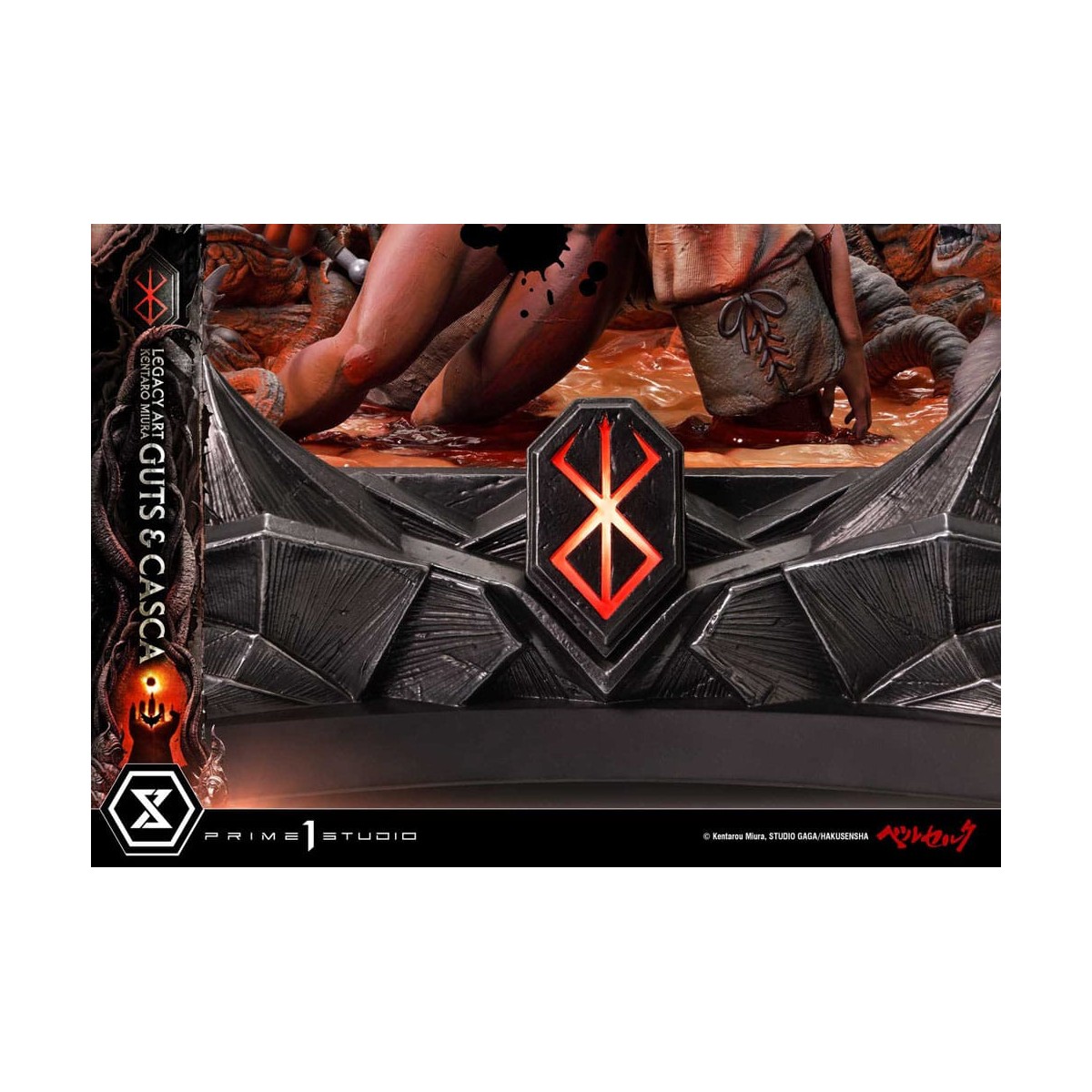Prime 1 Studio Berserk - Kentaro Miura Legacy Art Berserker GUTS & CASCA Estatua a escala 1/6