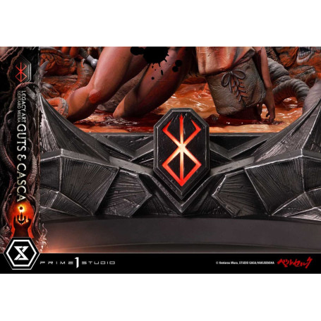 Prime 1 Studio Berserk - Kentaro Miura Legacy Art Berserker GUTS & CASCA Estatua a escala 1/6