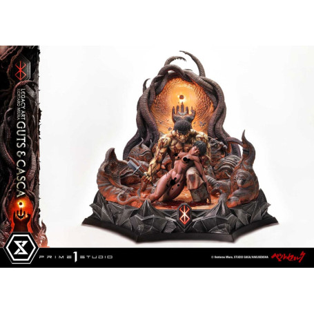 Prime 1 Studio Berserk - Kentaro Miura Legacy Art Berserker GUTS & CASCA Estatua a escala 1/6