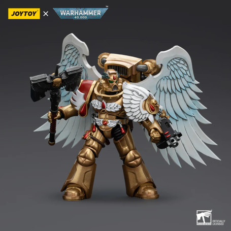 JoyToy Space Marines - Blood Angels Guardia Sanguinaria - Guardia Sanguinaria con Hacha 1/18 - Warhammer 40K