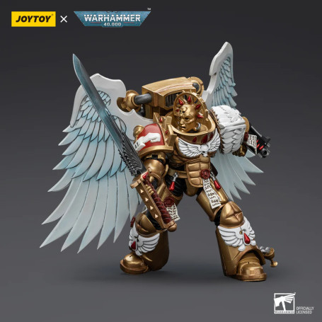 JoyToy Space Marines - Blood Angels Guardia Sanguinaria - Guardia Sanguinaria con Espada de Poder 1/18