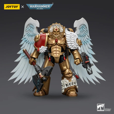 JoyToy Space Marines - Blood Angels Guardia Sanguinaria - Guardia Sanguinaria con Hacha 2 1/18 - Warhammer 40K