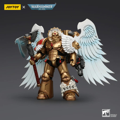 JoyToy Space Marines - Blood Angels Guardia Sanguinaria - Guardia Sanguinaria con Hacha 2 1/18 - Warhammer 40K