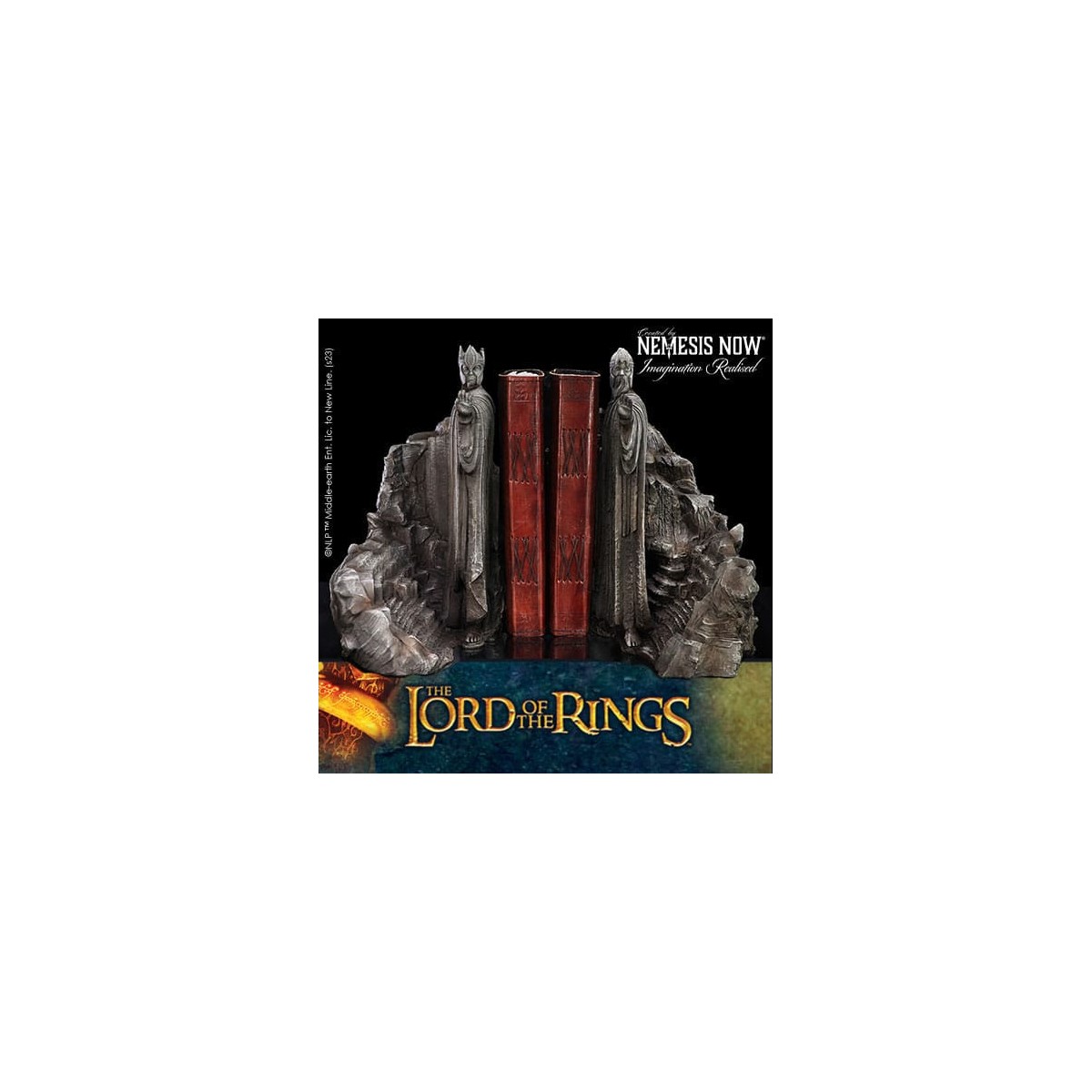 Némesis Now - El Señor de los Anillos: Las Puertas de Argonath Sujetalibros - El Señor de los Anillos