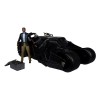 Mc Farlane - DC Multiverse - Vaso con Lucius Fox 1/12 (El Caballero Oscuro) Etiqueta Dorada