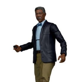 Mc Farlane - DC Multiverse - Vaso con Lucius Fox 1/12 (El Caballero Oscuro) Etiqueta Dorada